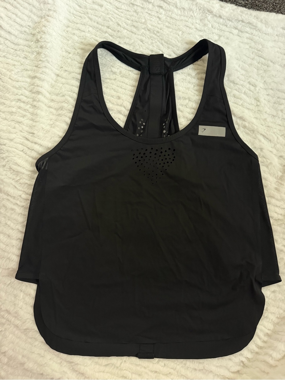 Gymshark Black Racerback Tank